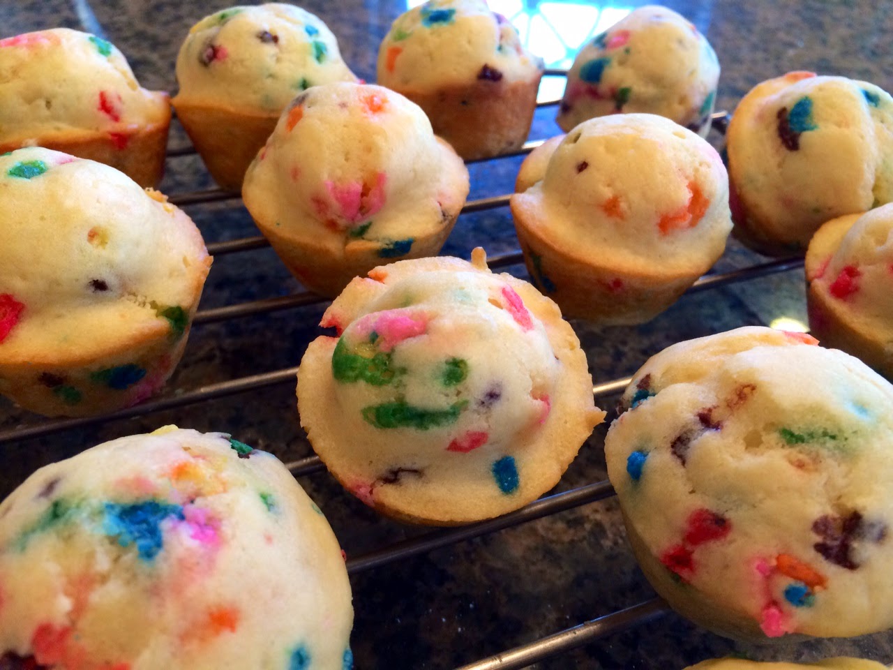 J Bird Baker Funfetti Mini Breakfast Muffins (just like entenmanns)