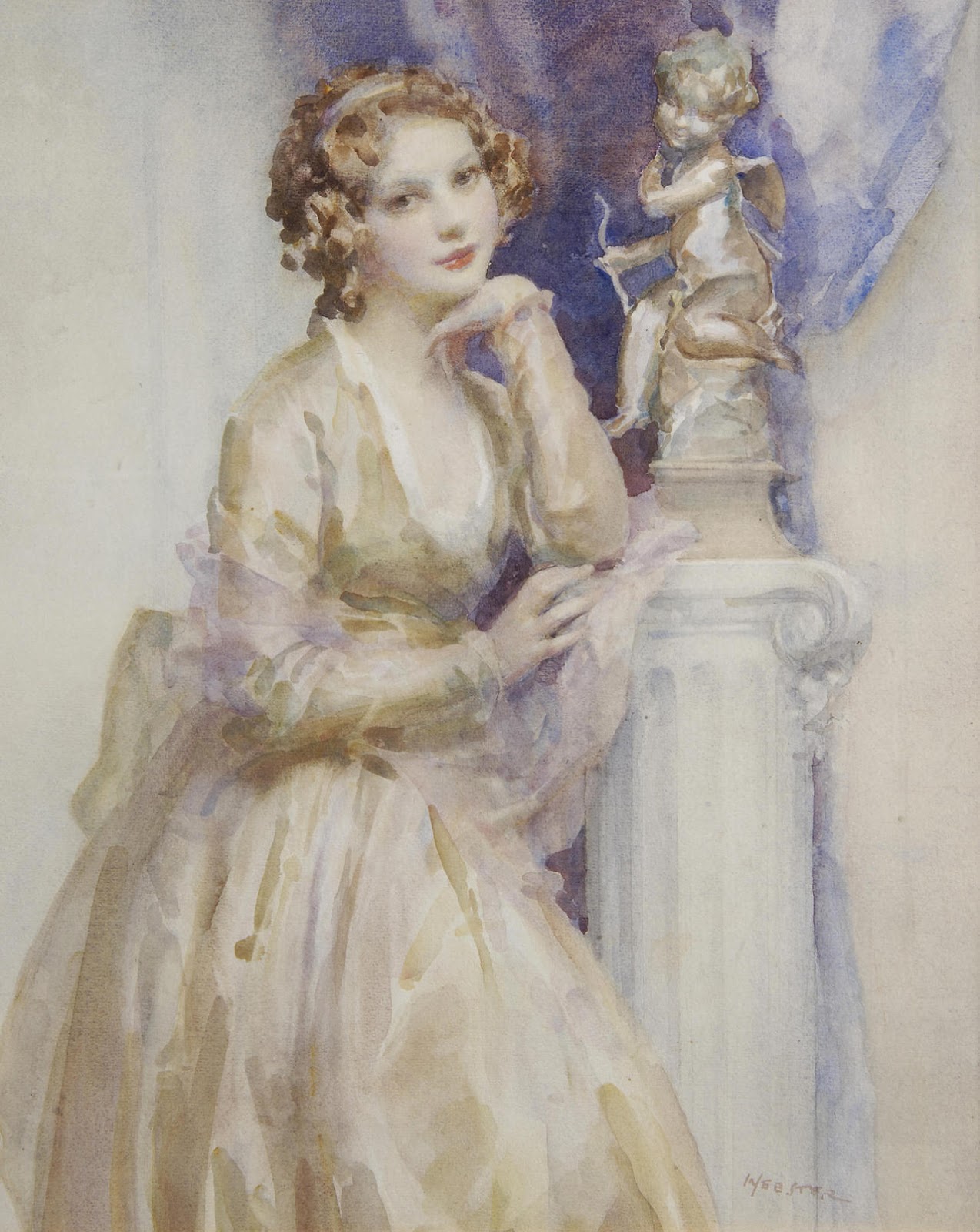 Walter Ernest ster (British, 18781959) Tutt'Art Pittura