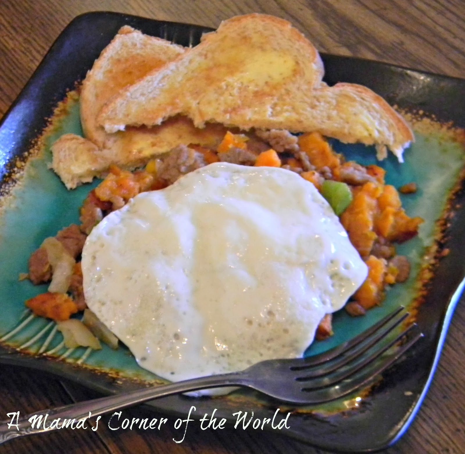 Healthy Breakfast Recipe: Turkey Sausage and Sweet Potato Hash with