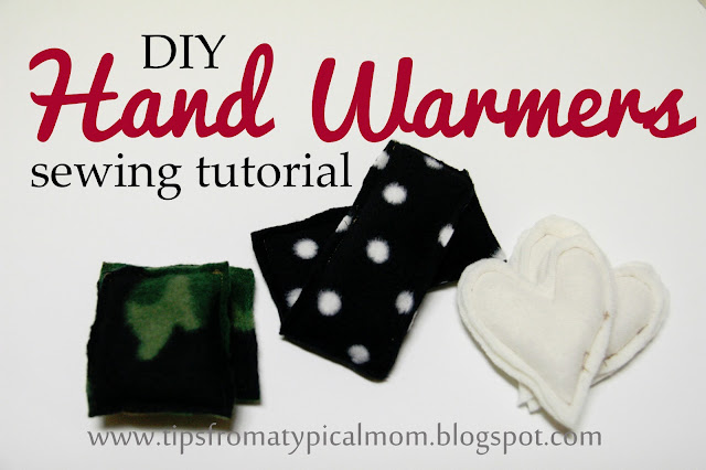 Fleece Hand Warmers Tutorial