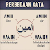 4 Perbezaan Maksud Perkataan AMIN