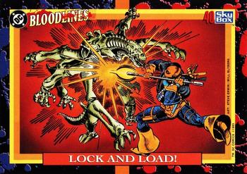 Card 40 Called Lock And Load Features Deathstroke Fighting The Alien Parasite Venev Card 40 Called Lock And Load Features Deathstroke Fighting The Alien Parasite Venev