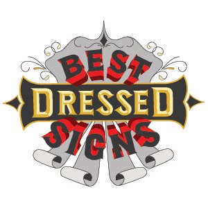 Best Dressed Signs