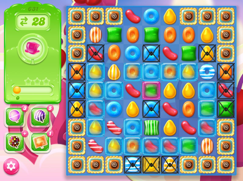 Candy Crush Jelly Saga level 631 Candy Crush Jelly Saga level 631