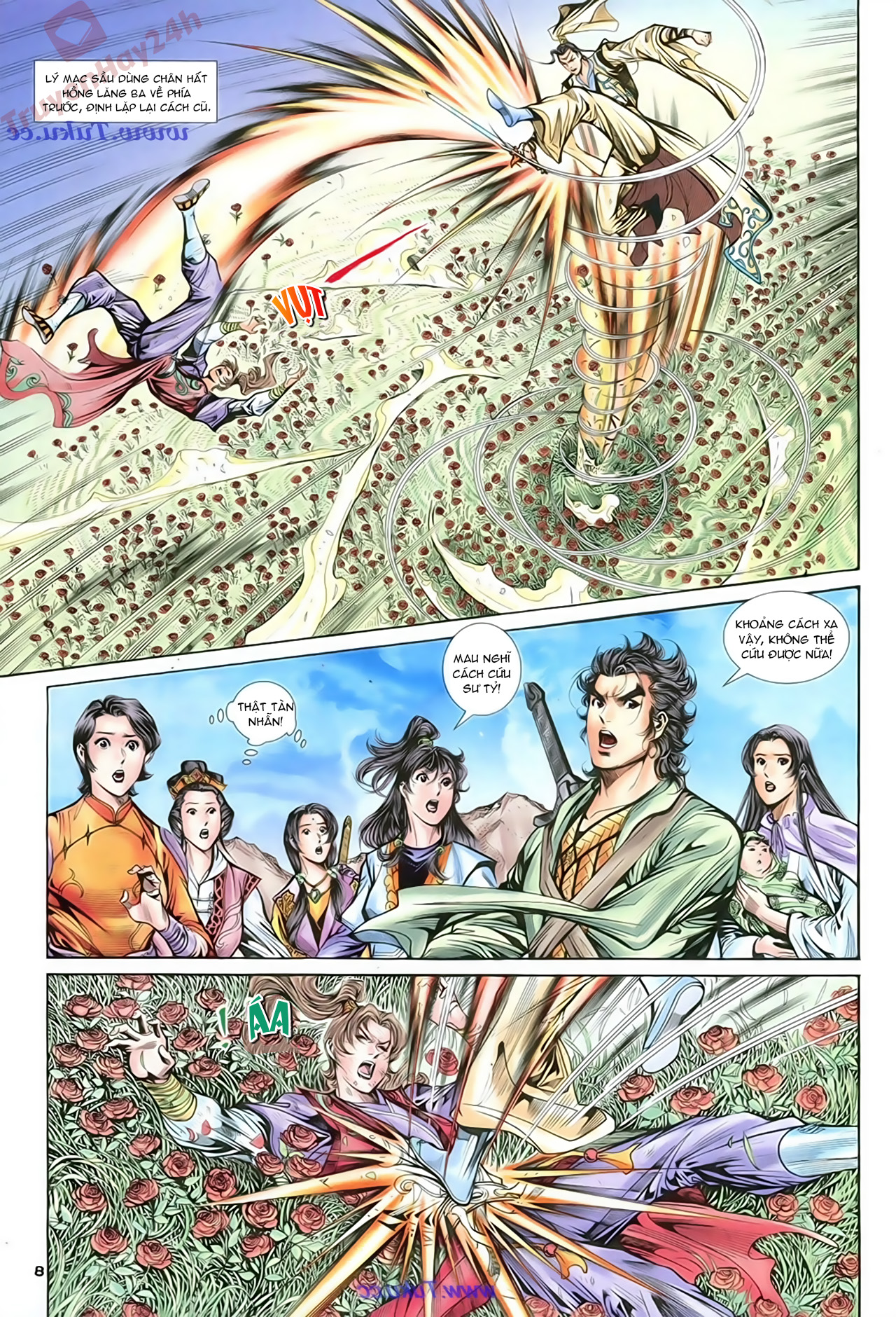 Thần Điêu Hiệp Lữ chap 64 Trang 8 - Mangak.net Thần Điêu Hiệp Lữ chap 64 Trang 8 - Mangak.net