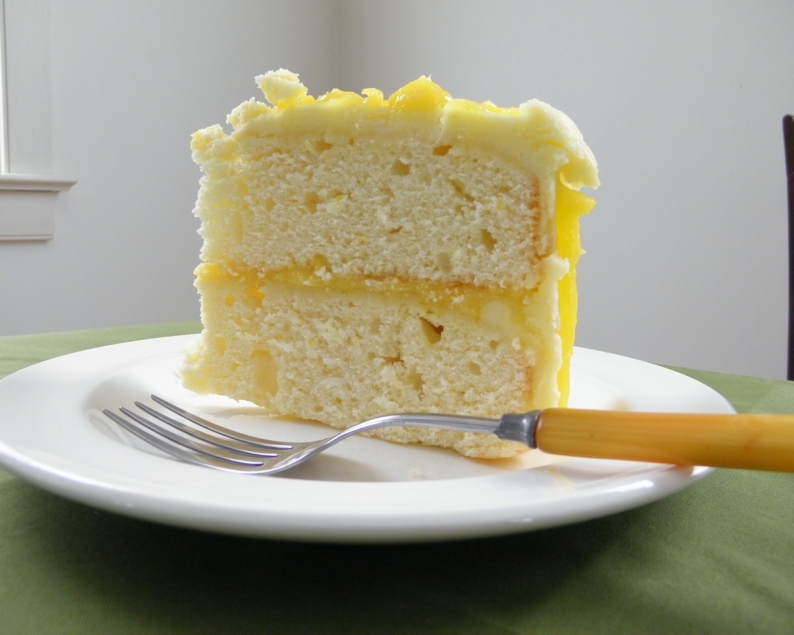 Lemon Curd Cake