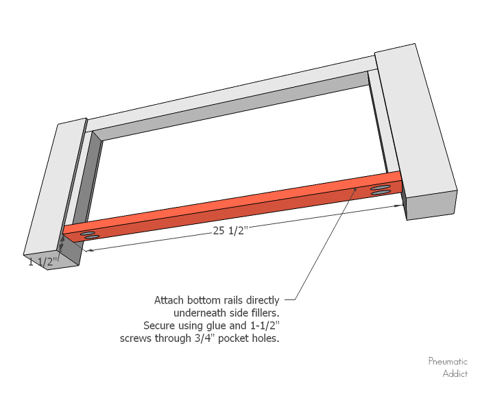 How to Build a Futon Base with Storage Drawers Pneumatic Addict