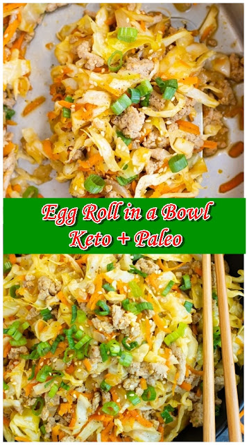 Egg Roll in a Bowl Keto + Paleo Egg Roll in a Bowl Keto + Paleo