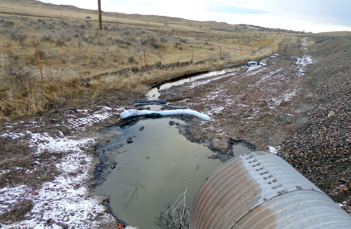 MEC&F Expert Engineers The Belle Fourche crude oil pipeline spilled