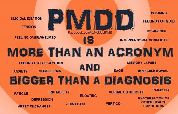 PMDD:  It's not just PMS