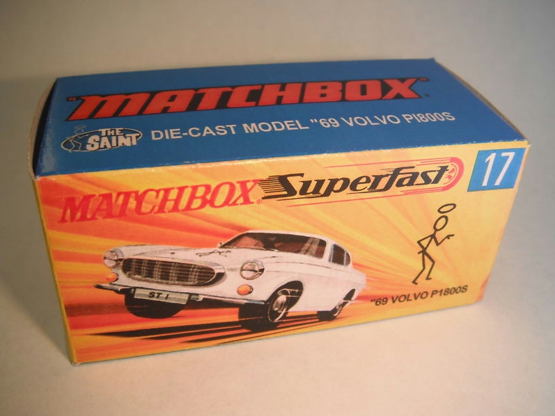 Special Limited Edition Matchbox 1969 Volvo 1800S P1800 Passion