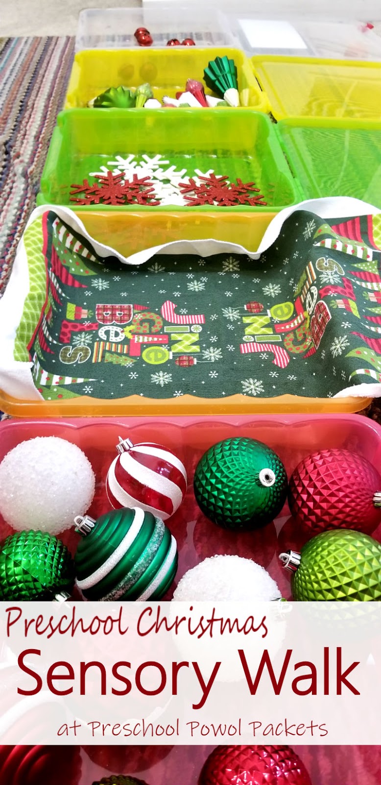 Preschool Christmas Sensory Activity &amp; Science Experiment | Preschool