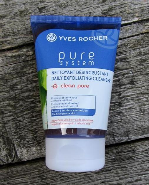 Lila Daley's Musings Yves Rocher Daily Exfoliating Cleanser and 24