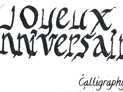 [Achevée! ] calligraphie bon anniversaire ecriture 140793-Calligraphie joyeux anniversaire belle ecriture