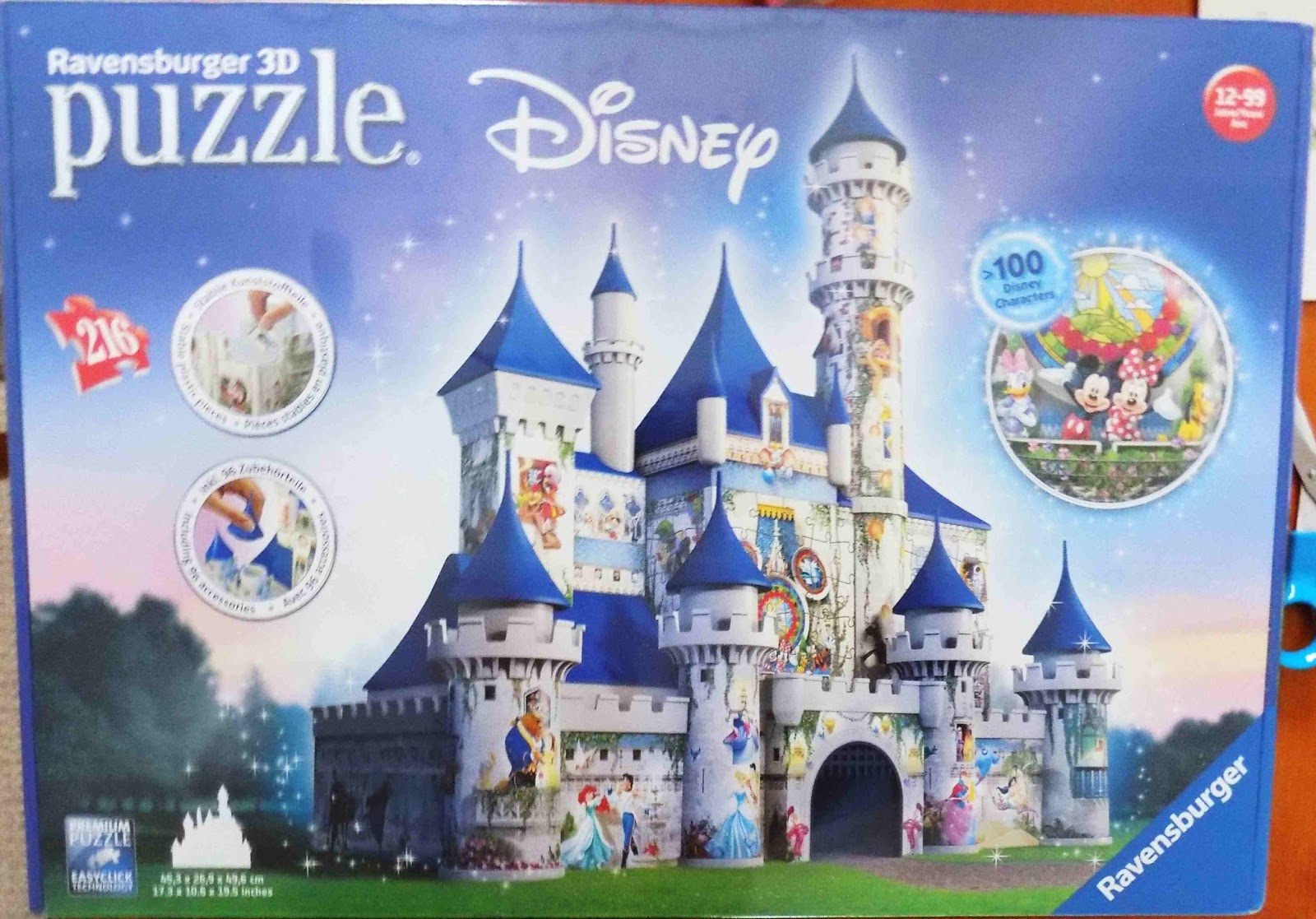 Madhouse Family Reviews Ravensburger Disney Castle 3d