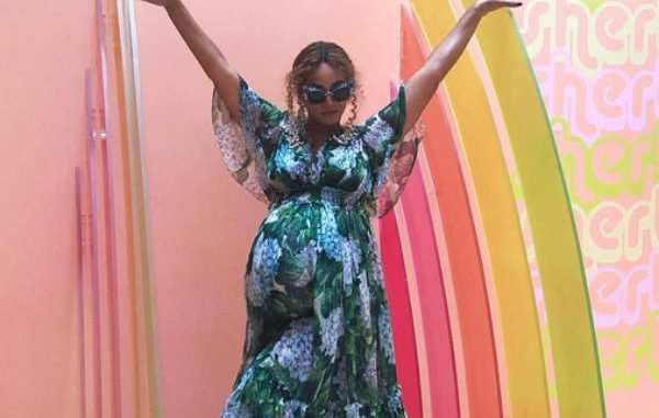 Beyonce luce gran vientre al celebrar baby shower