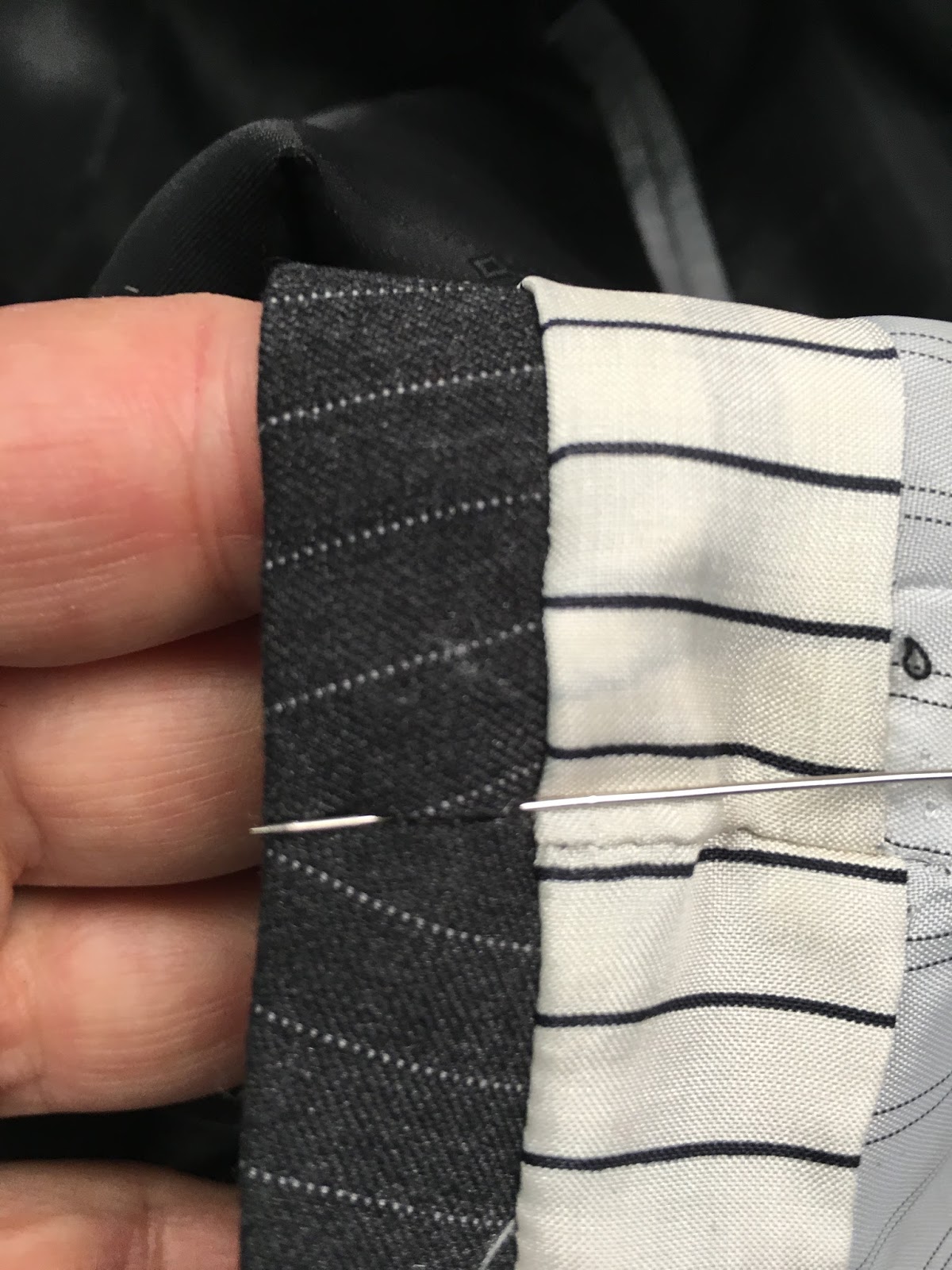 sewcreatelive How to Lengthen (or Shorten) Men's Suit Sleeves