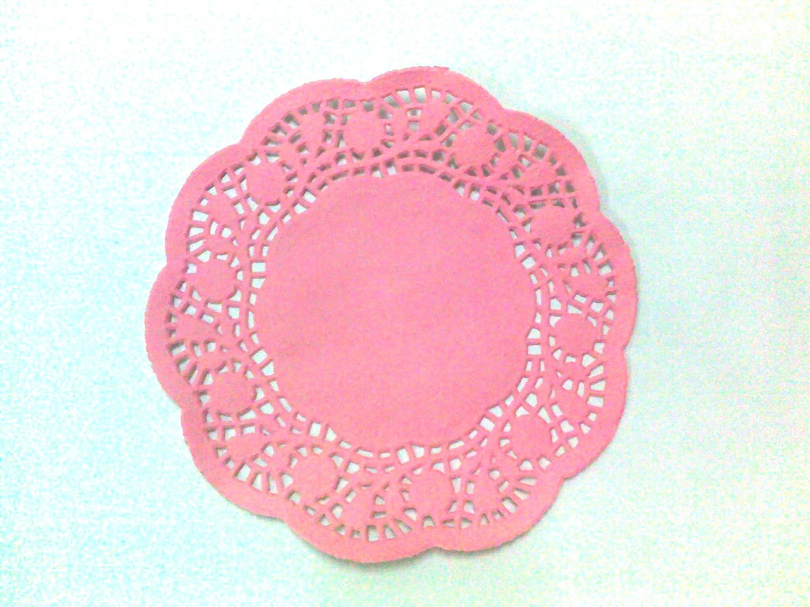 Doily Doiley Paper . . Pink Doiley Paper