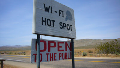 Wi-Fi Hotspot -Unprotected Public Network