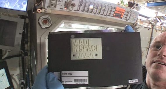 Το πρώτο 3D printed αντικείμενο made in space