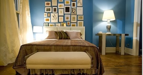 Dormitorios en marrón y azul - Ideas para decorar dormitorios