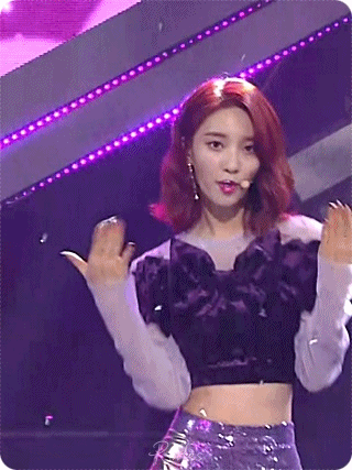 오늘의 인기가요 오마이걸 비니.gif | 인스티즈