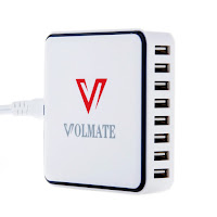 Volmate 60W 8-Port Family-Size Desktop Rapid Charger #wallcharger