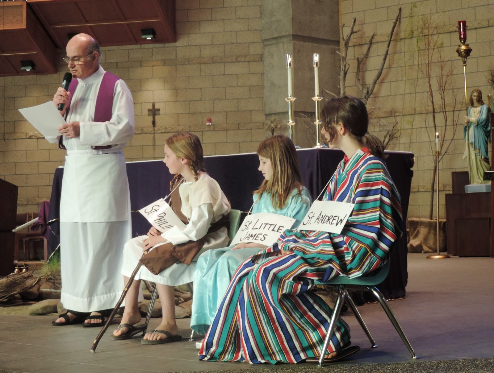 St Francis of Assisi Parish, Bend, OREGON Footwashing ceremony