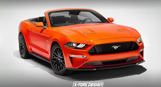 Carscoops The 2018 Ford Mustang Convertible On Photoshop