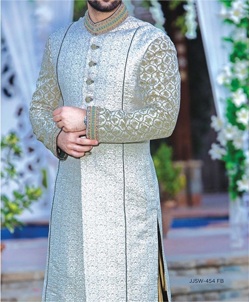 junaid jamshed sherwani design