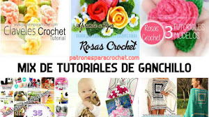Tutoriales y Patrones de Amigurumis, Flores, Prendas para bebés y mucho más