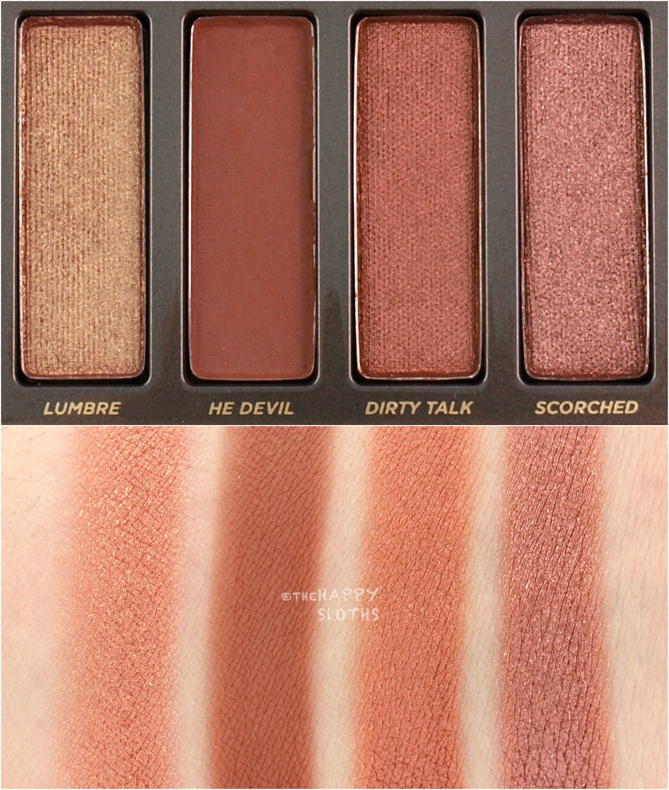 Urban Decay Naked Heat Eyeshadow Palette Swatches and Review