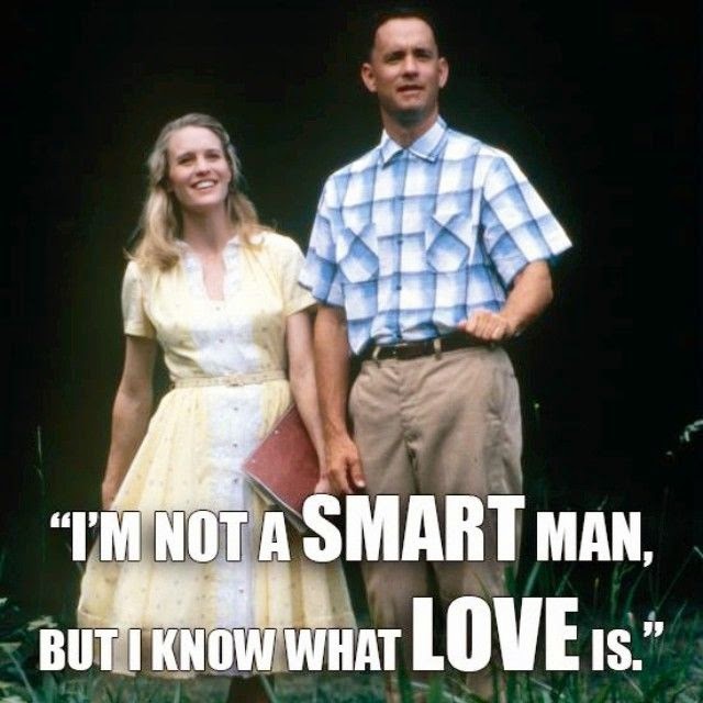 I'm not a smart man, but I know what love is God is Heart