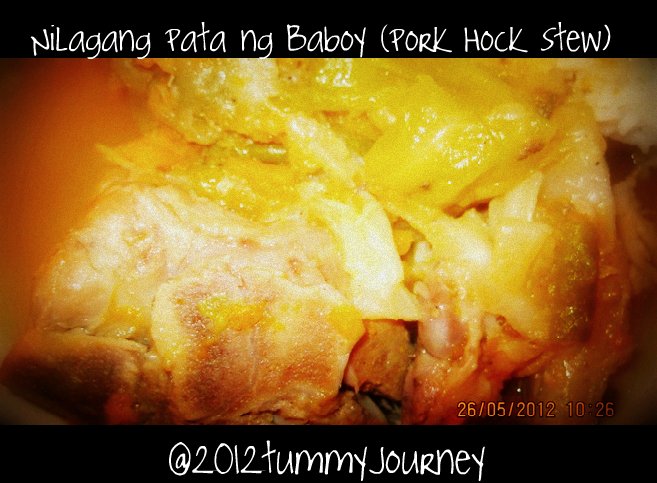 Nilagang Pata ng Baboy (Pork Hock Stew) | Tummy Journey