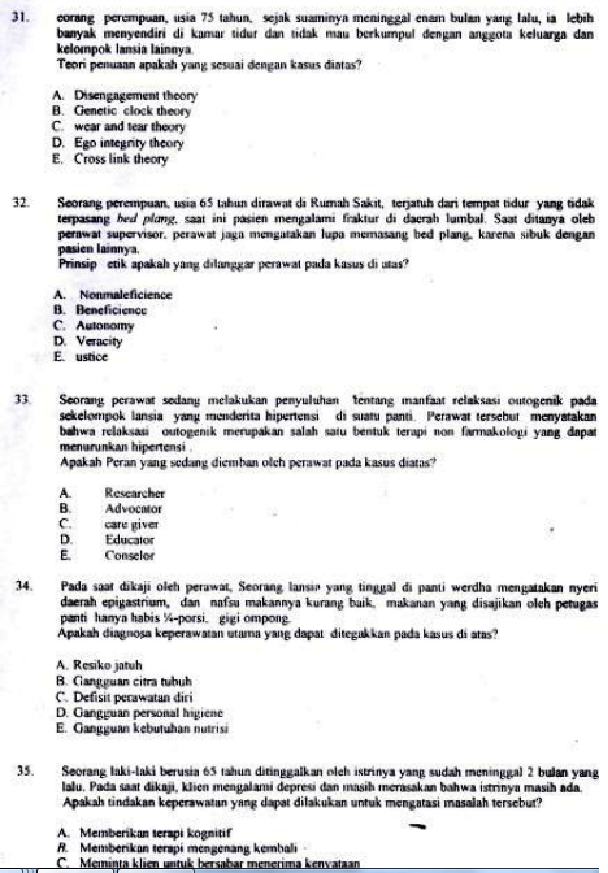 Soal Ujian Kompetensi Perawat Pdf