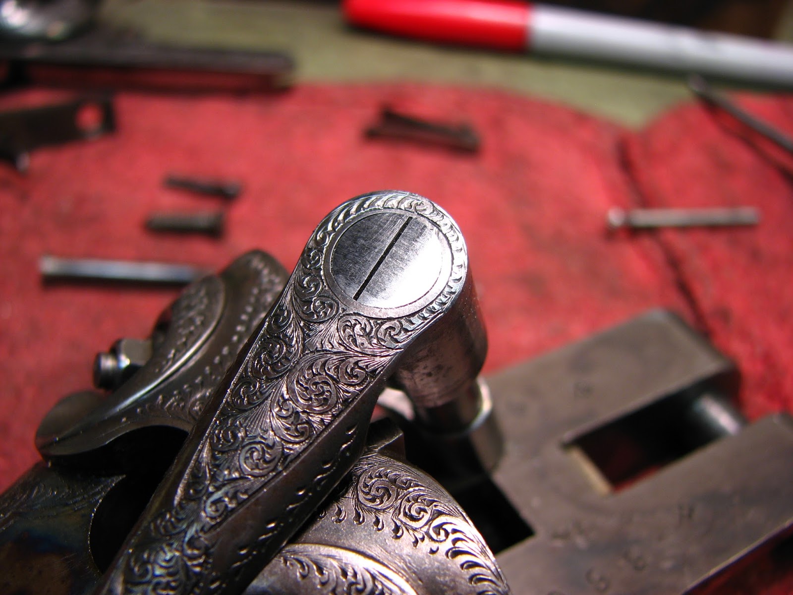 Vicknair Restorations, Specialist Gunsmithing log Repairs to a