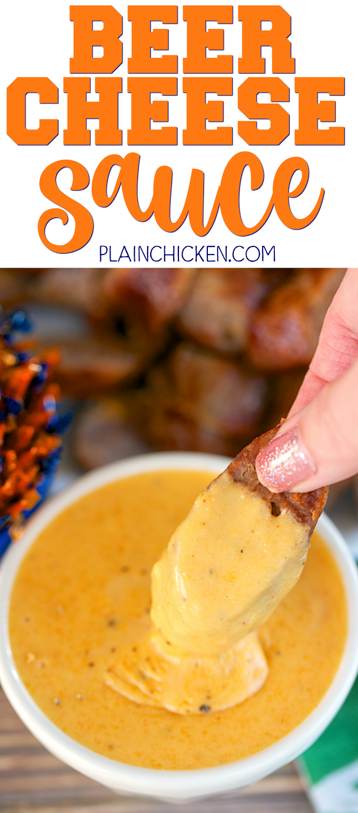 Beer Cheese Sauce Plain Chicken®