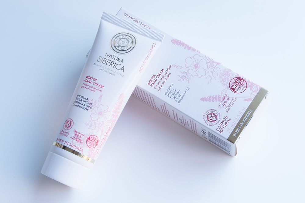 Winter Hand Cream, Natura Siberica