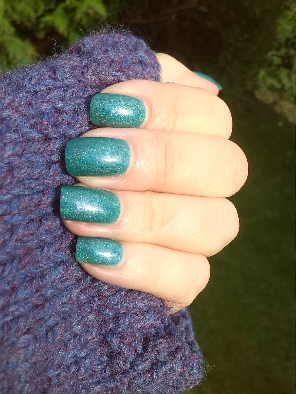 Black Cat Lacquer Teal Me About It