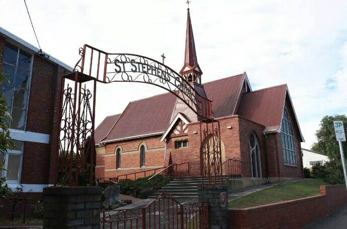 St. Stephens on Sandy Bay Road is one of the Anglican Church's properties to be considered for sale.