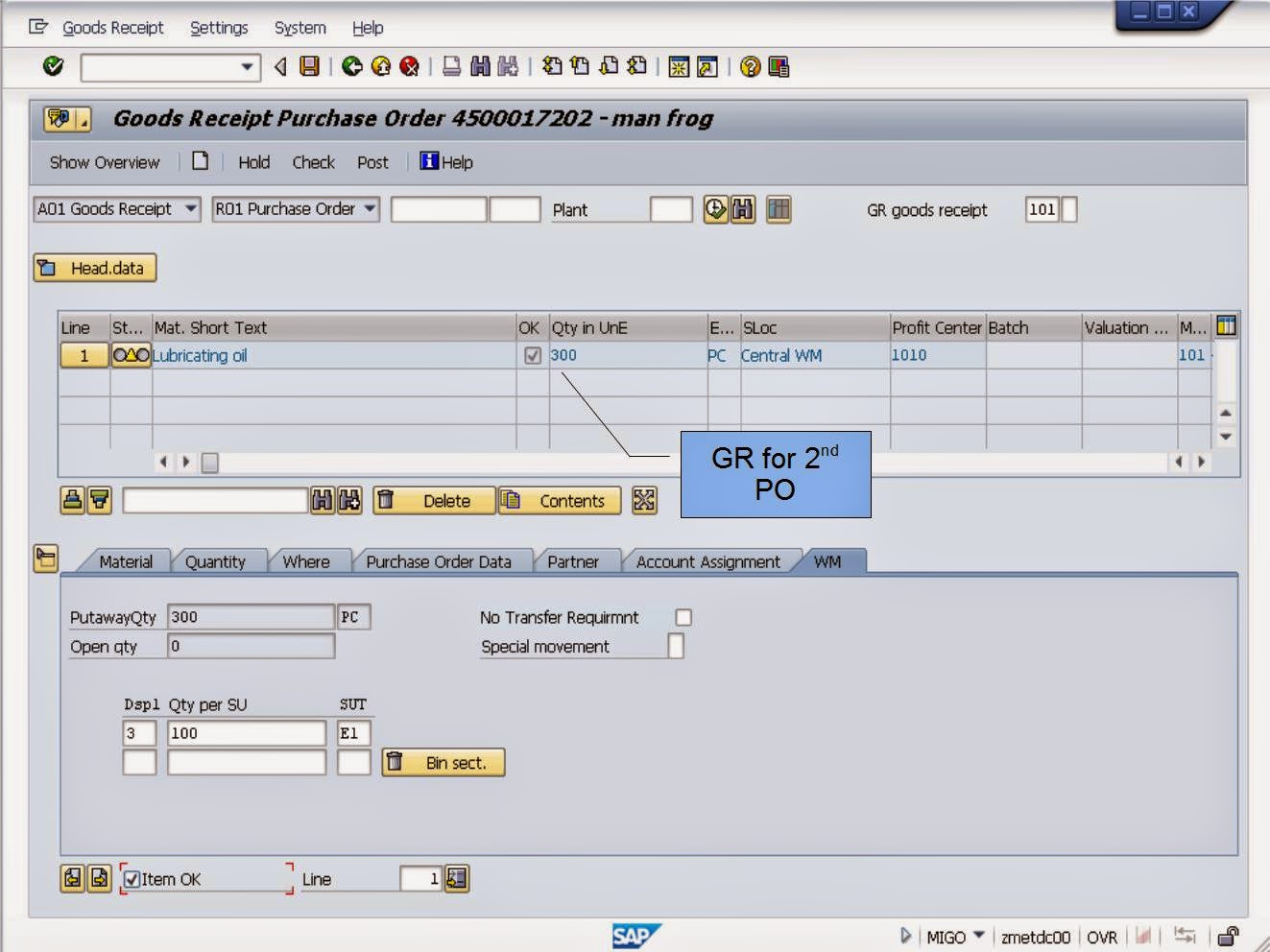 青蛙SAP分享 Froggy's SAP sharing WMS Putaway Strategy Fixed Bin Storage