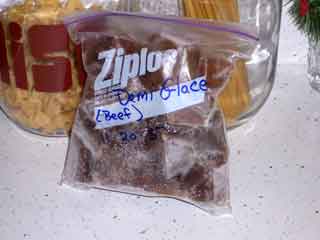 Brown Stock Demi Glace Cubes