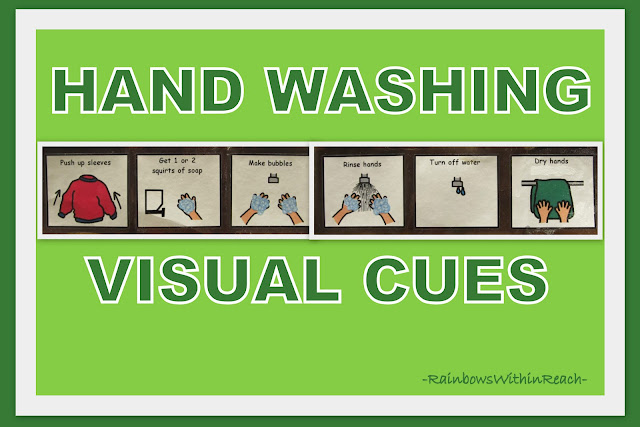 photo of: Visual Prompts for proper Handwashing (Children with Special Needs)