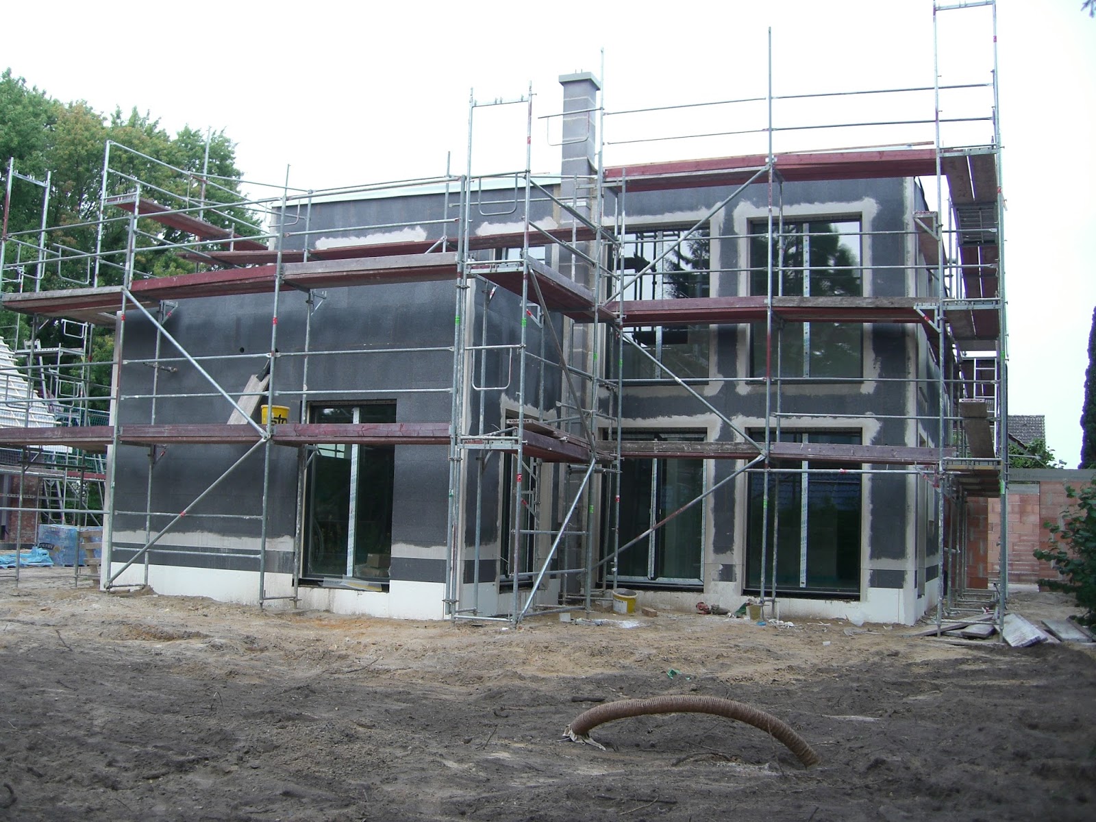 Baubericht Dachstrift: August 2013