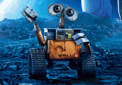 Wall-E existe de verdade! Wall-E existe de verdade!
