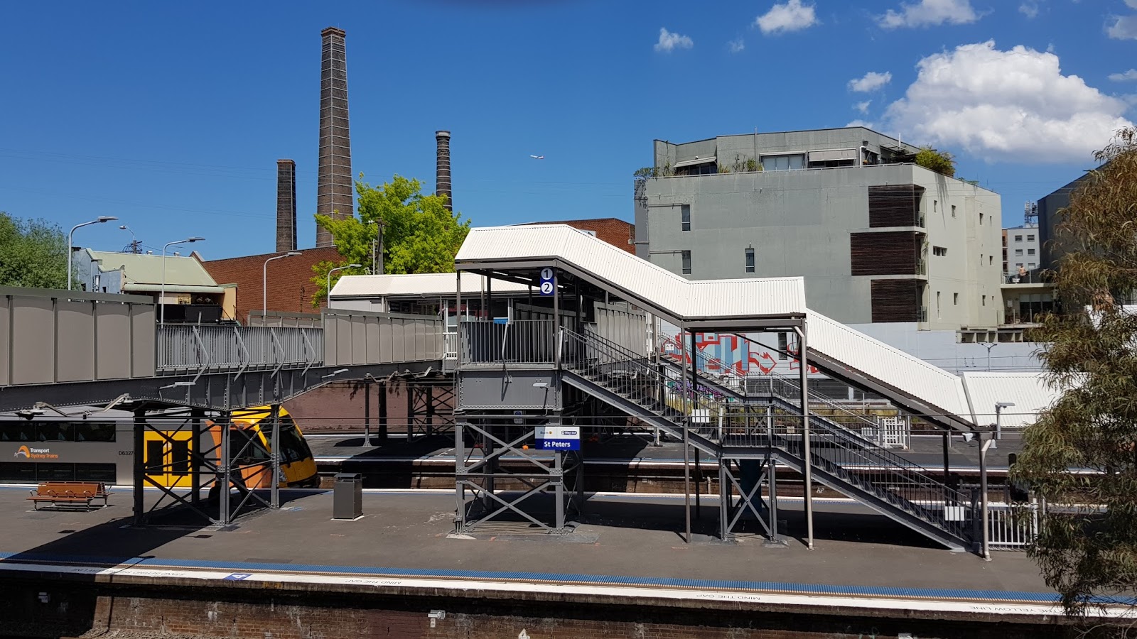 Sydney City and Suburbs St Peters, railway station