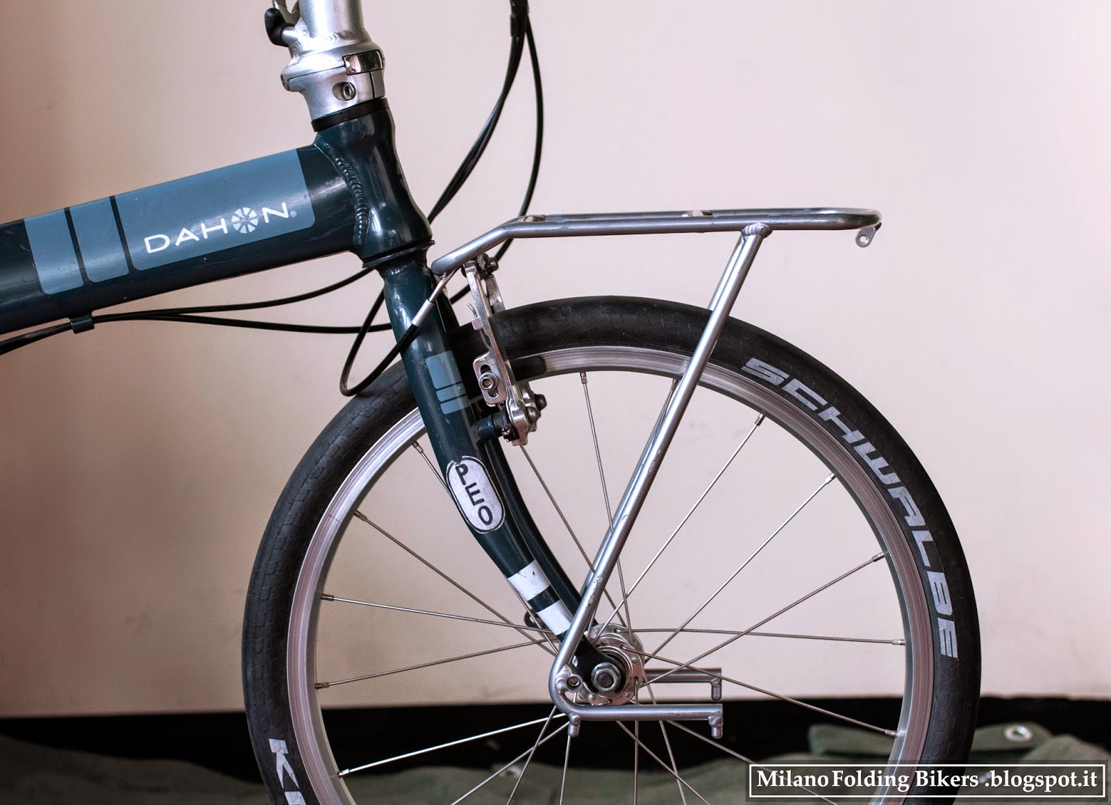 Milano Folding Bikers Dahon Front Rack