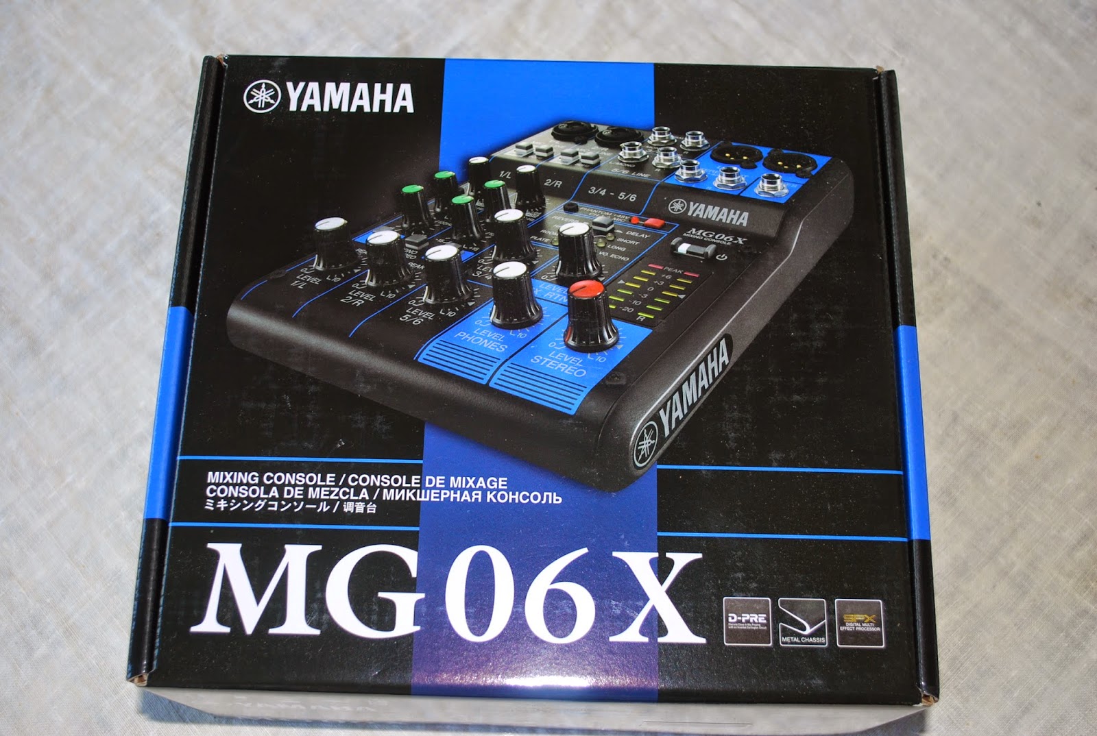 Jual Yamaha Mg06x Mg 06x Mg06 X Mixing Console Xixer 6 Channel Di - Foto 10