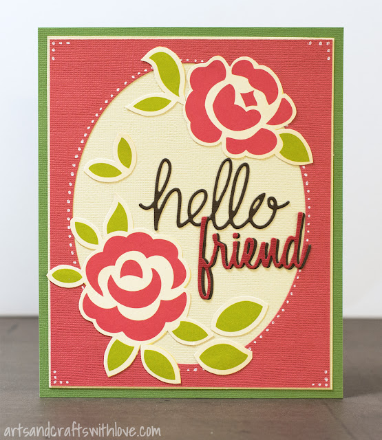 Cardmaking: Easy bithday cards with Sizzix Big Shot and patterned papers