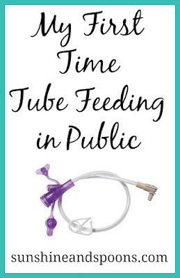  My First Time Tube Feeding in Public